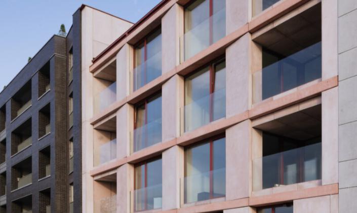 Elewacja apartamentów Nadwiślańska 7